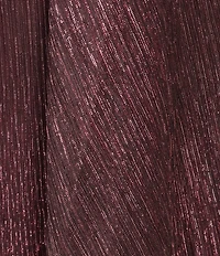 R & M Richards Plus Size Crinkle Metallic 3-Piece Pant Set