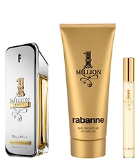 Rabanne 1 Million Lucky Eau de Toilette Men's 3-pc Gift Set