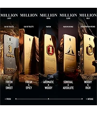 Rabanne 1 Million Lucky Eau de Toilette Men's 3-pc Gift Set