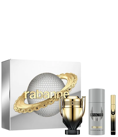 Rabanne 3-Piece Invictus Elixir Gift Set