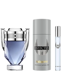 Rabanne Invictus Eau de Toilette 3-pc Gift Set
