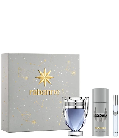 Rabanne Invictus Eau de Toilette 3-pc Gift Set