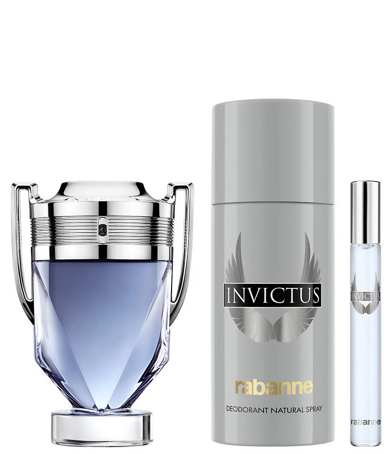 Rabanne Invictus Eau de Toilette Limited Edition 3-pc Gift Set