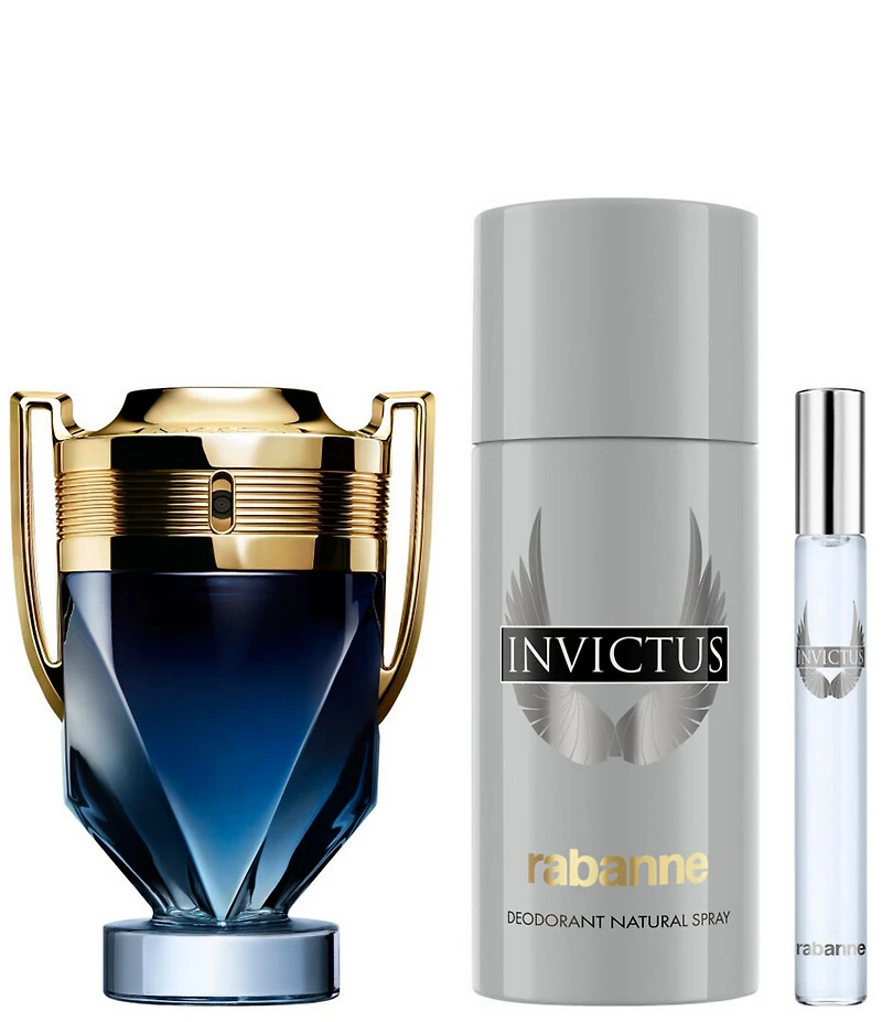 Rabanne Invictus Parfum Limited Edition 3-pc Gift Set