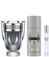 Rabanne Invictus Platinum Men's 3-pc Gift Set