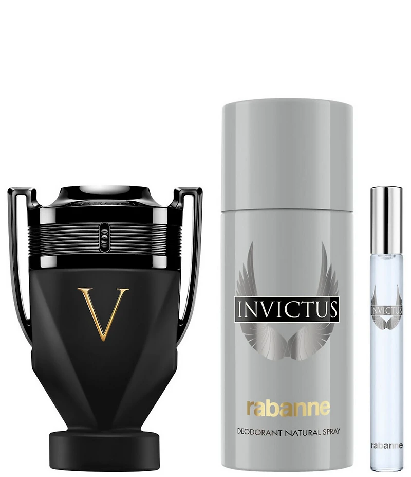 Rabanne Invictus Victory Absolu Parfum Intense Limited Edition 3-pc Gift Set