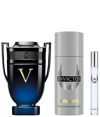 Rabanne Invictus Victory Elixir Men's 3-pc Gift Set