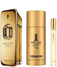 Rabanne Million Gold Eau de Parfum Intense 3-Pc. Gift Set