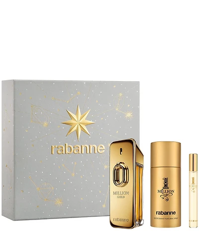 Rabanne Million Gold Eau de Parfum Intense 3-Pc. Gift Set