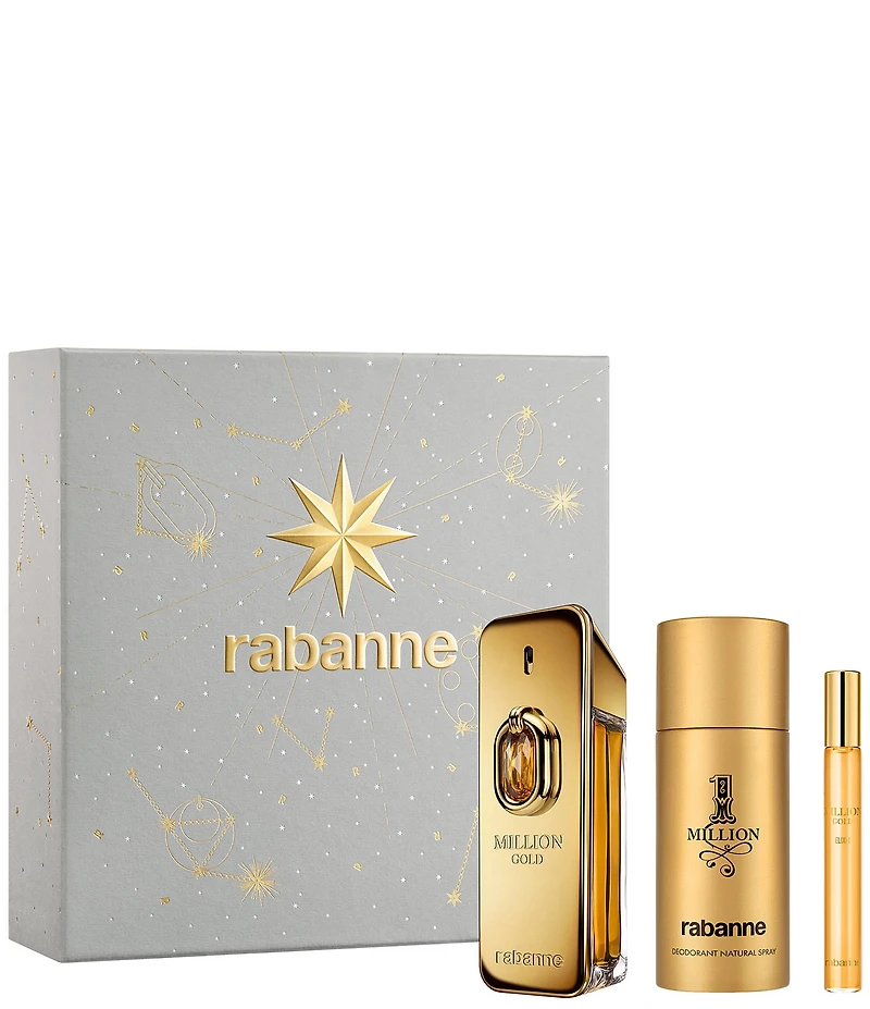 Rabanne Million Gold Elixir Parfum Intense 3-Pc. Gift Set