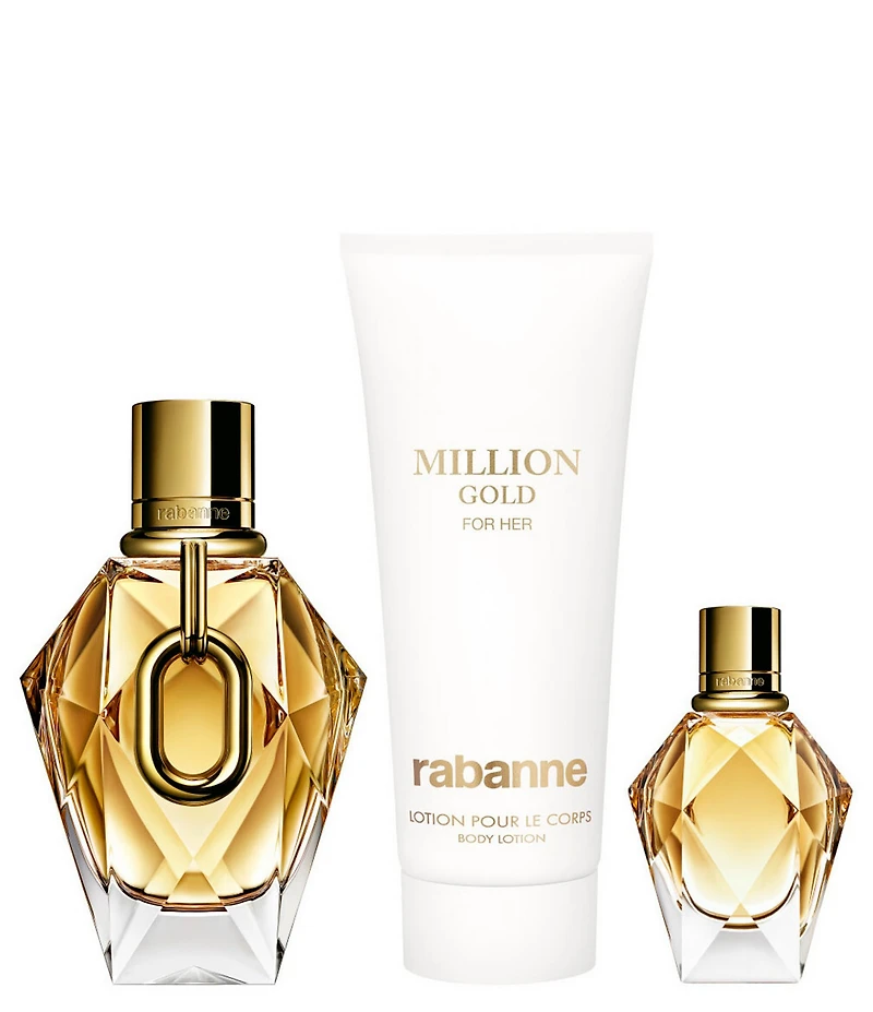 Rabanne Million Gold for Her Eau de Parfum 3-Pc. Limited Edition Gift Set
