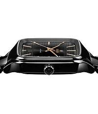 Radio Unisex True Square Automatic Ceramic Bracelet Watch