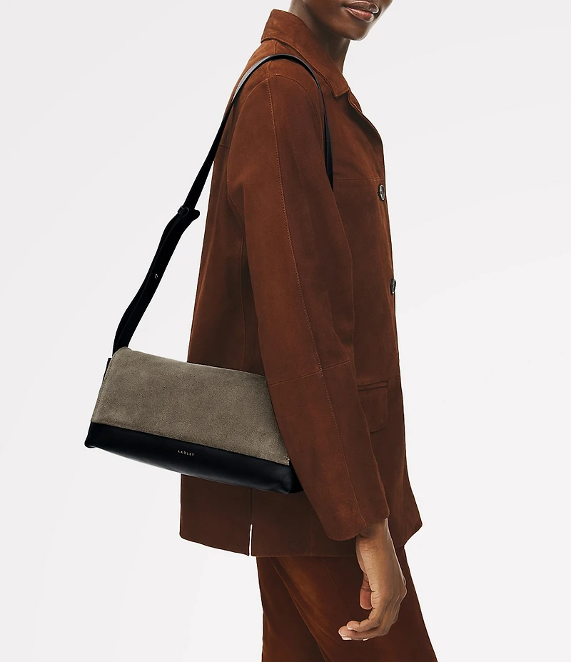 Radley London Annabel Medium Suede Shoulder Bag