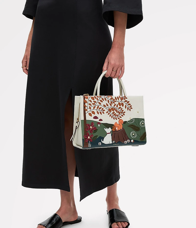 Radley London Autumn Leaves Medium Satchel Bag