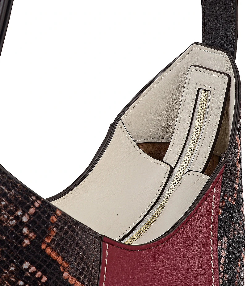 Radley London Beaton Patchwork Snakeskin Small Zip Shoulder Bag