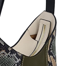 Radley London Beaton Patchwork Snakeskin Small Zip Shoulder Bag