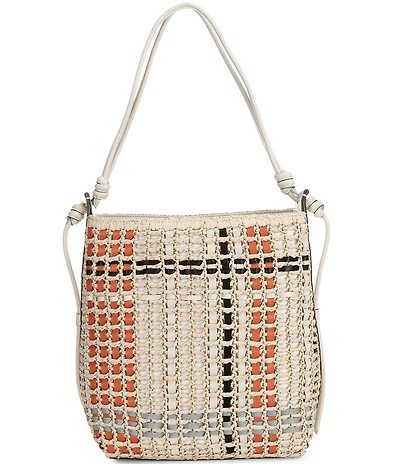 Radley London Camden Raffia Check Medium Shoulder Bag