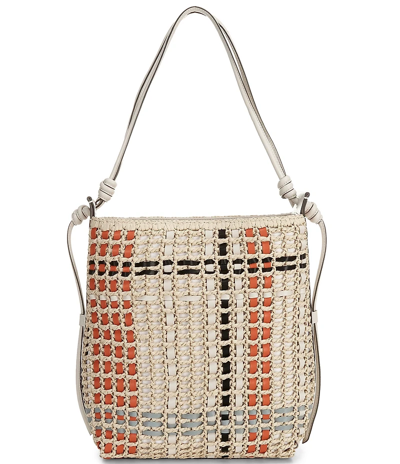Radley London Camden Raffia Check Medium Shoulder Bag