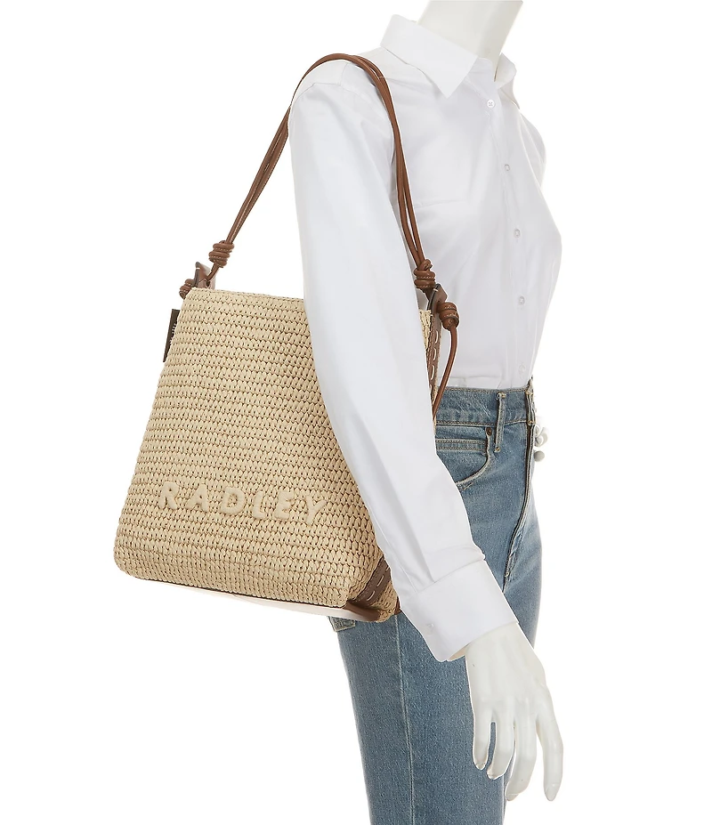 Radley London Camden Raffia Medium Shoulder Bag