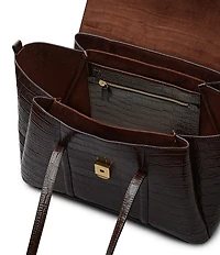 Radley London Chancery Medium Crocodile Embossed Satchel Bag