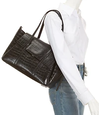 Radley London Chancery Croc Embossed Medium Shoulder Bag