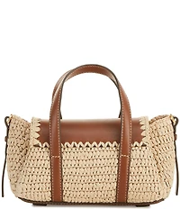 Radley London Chancery Raffia Small Top Handle Satchel Grab Bag