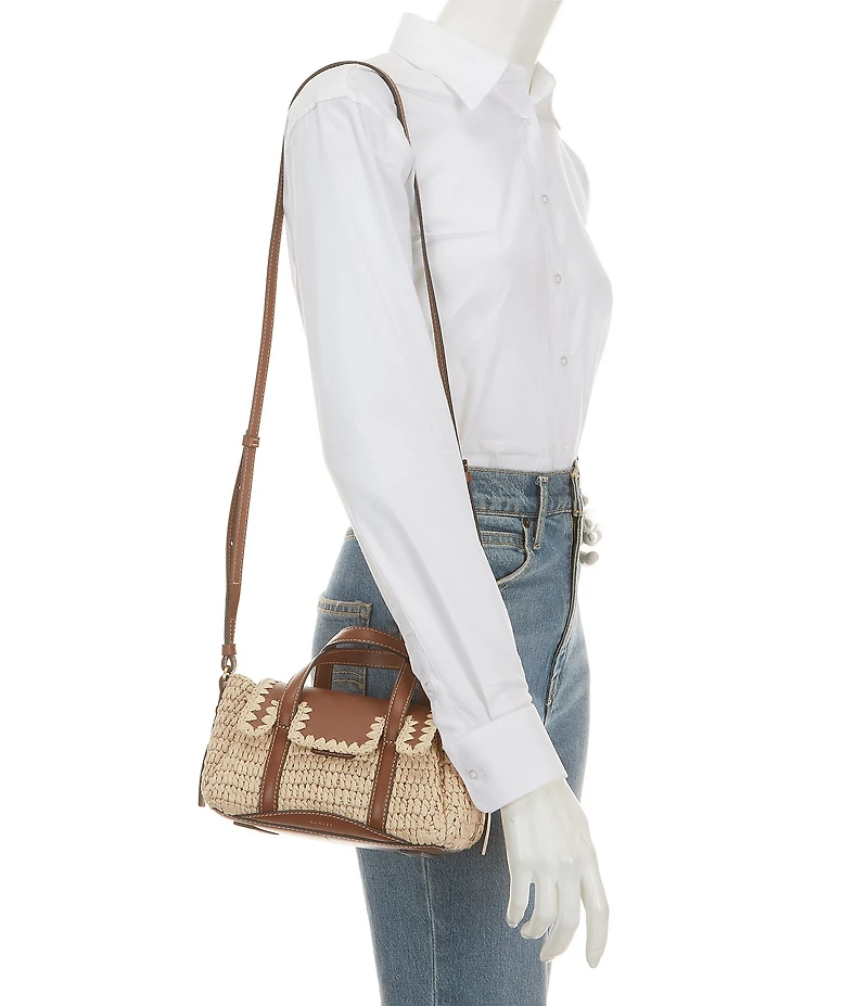 Radley London Chancery Raffia Small Top Handle Satchel Grab Bag