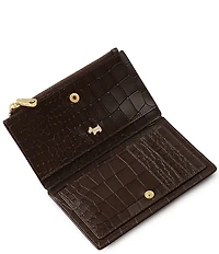 Radley London Coin Street Medium Crocodile Embossed Bi-Fold Wallet