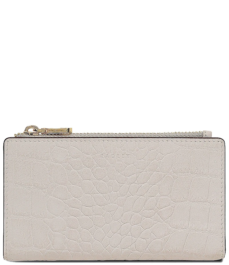 Radley London Coin Street Medium Crocodile Embossed Bi-Fold Wallet