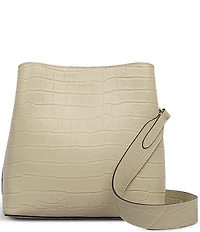 Radley London Dukes Place Crocodile Embossed Medium Bucket Bag