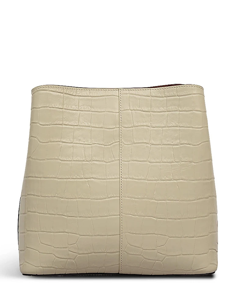 Radley London Dukes Place Crocodile Embossed Medium Bucket Bag
