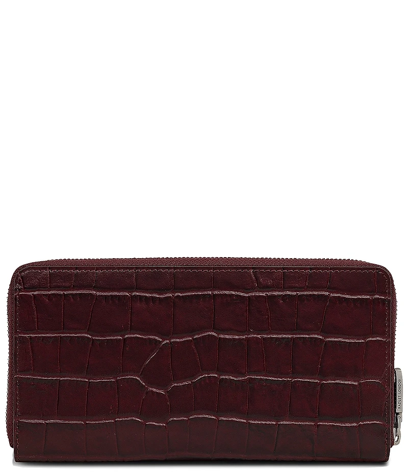 Radley London Dukes Place Large Crocodile Embossed Zip Around Wallet