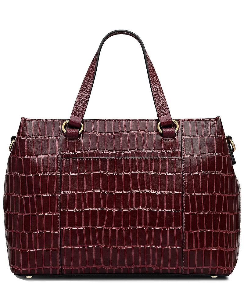 Radley London Eltham Mews Small Crocodile Embossed Crossbody Grab Bag