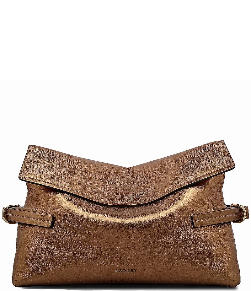 Radley London Fleet Street Metallic Medium Flapover Clutch