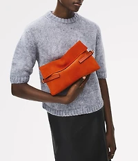 Radley London Fleet Street Suede Medium Flapover Clutch