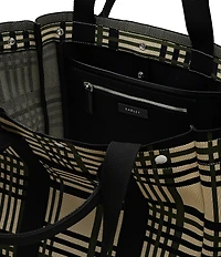 Radley London Hadleigh Place Check Large Open Tote Bag