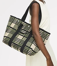 Radley London Hadleigh Place Check Large Open Tote Bag