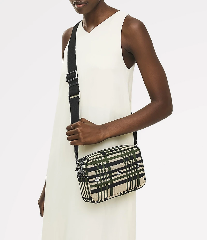 Radley London Hadleigh Place Check Small Zip Crossbody Bag