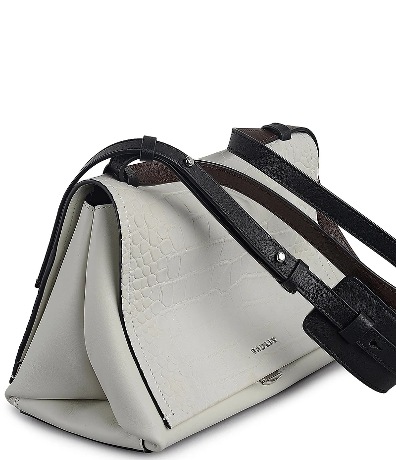 Radley London Mercer Street Crocodile Embossed Shoulder Bag
