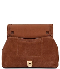 Radley London Mercer Street Suede Medium Flap-Over Convertible Shoulder Bag