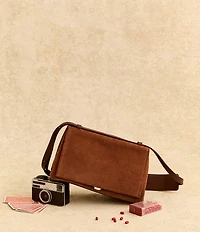 Radley London Mercer Street Suede Medium Flap-Over Convertible Shoulder Bag