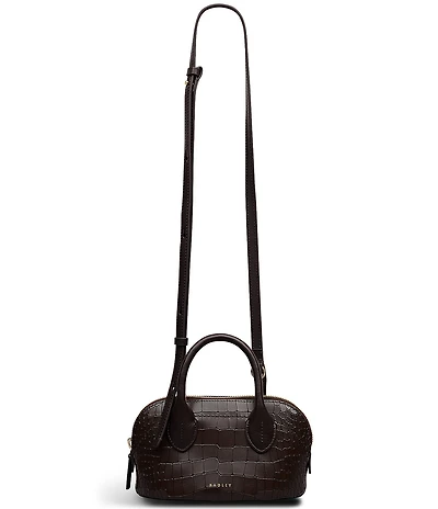 Radley London Muriel Micro Crocodile Embossed Satchel Bag