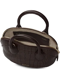 Radley London Muriel Micro Crocodile Embossed Satchel Bag