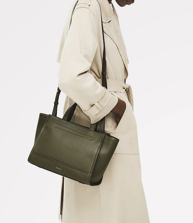 Radley London Oak Street Medium Zip Grab Crossbody Satchel Bag