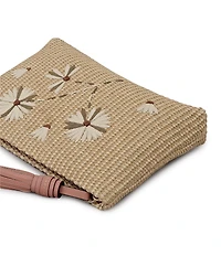 Radley London Picton Place Medium Raffia Floral Pouch Bag