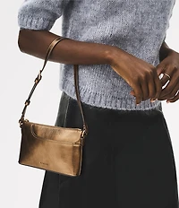 Radley London Pockets Metallic Mini Zip Shoulder Bag