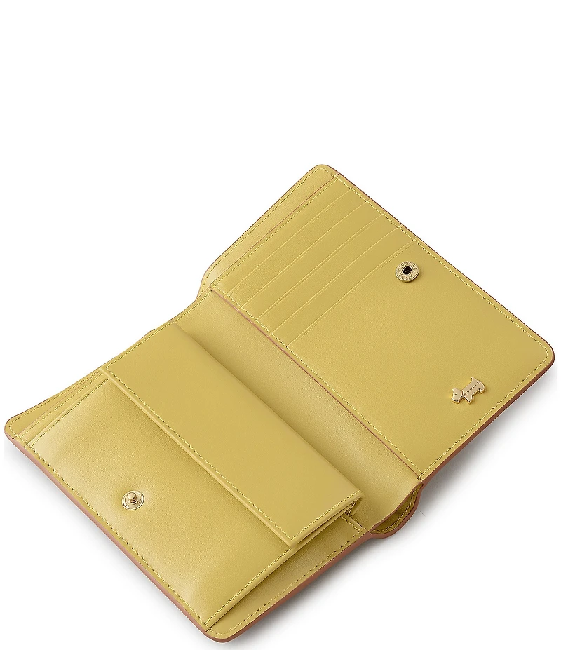 Radley London Raffia Spring Blooms Floral Picture Wallet