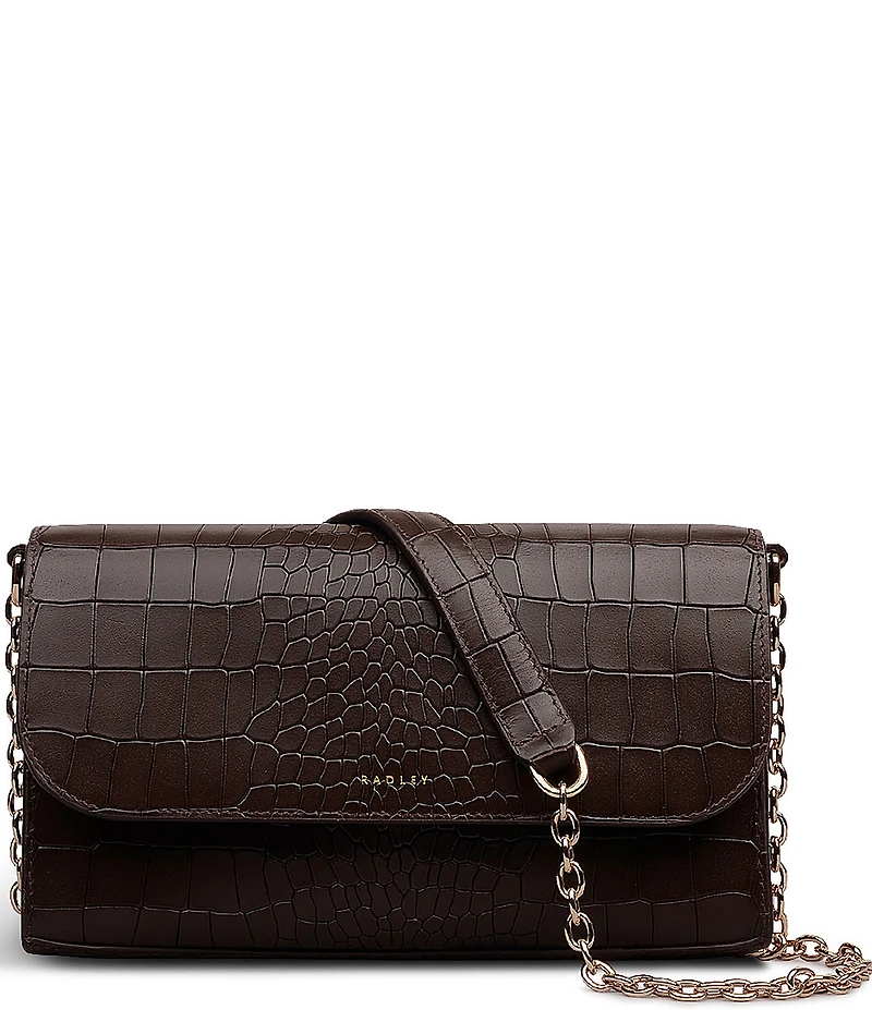 Radley London Rathbone Micro Crocodile Embossed Crossbody Bag