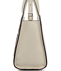 Radley London Royal Horticultural Society Collection 3D Orchid House Floral Applique Scottie Satchel Bag