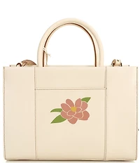 Radley London Spring Blooms Medium Raffia Picture Top Handle Bag